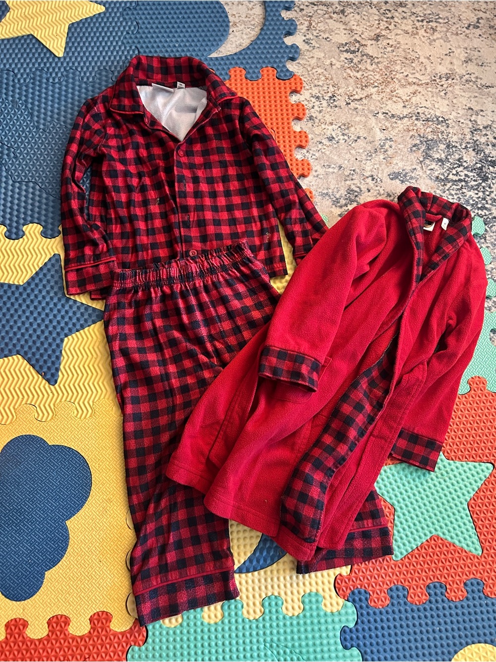 Size 2T pajamas and robe